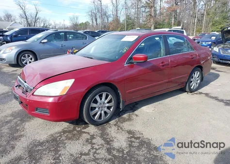 2007 Honda Accord 3.0 Ex из США, поврежденный, VIN 1HGCM66557A042497